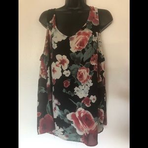 Floral tank top